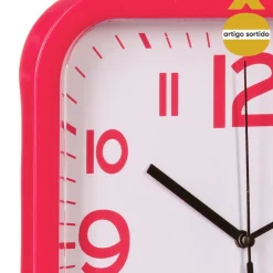 Relógio decorativo de parede 24,5cm
