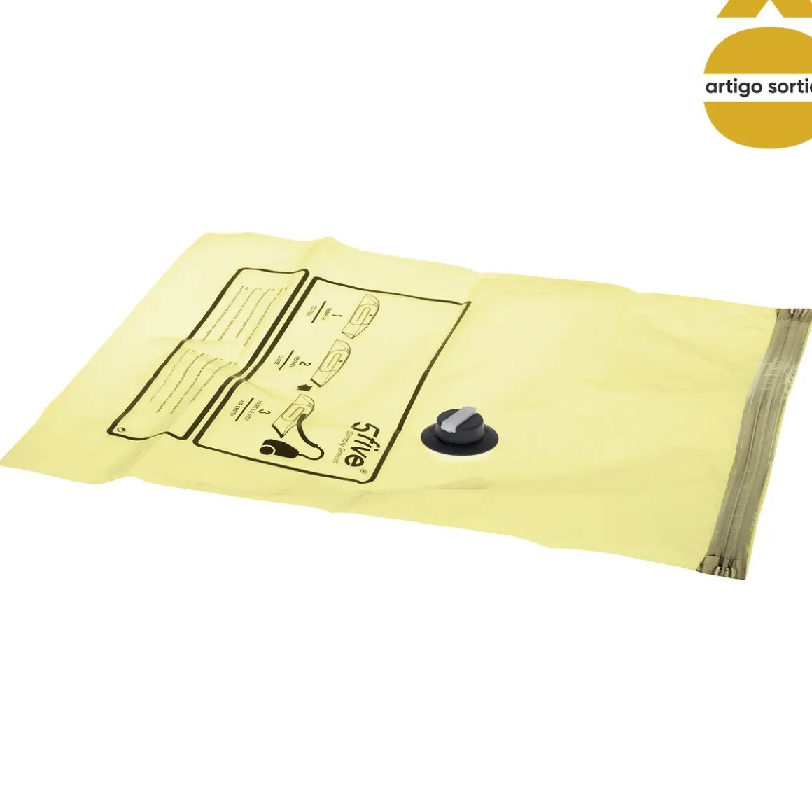 Saco para arrumação vácuo perfumado 60x80cm