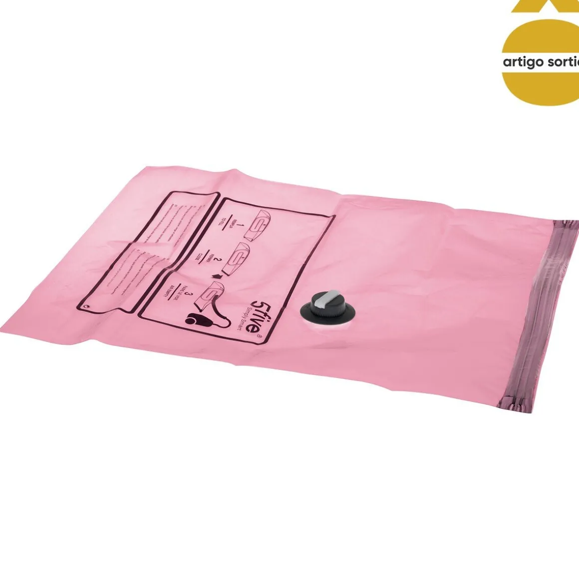 Saco para arrumação vácuo perfumado 60x80cm