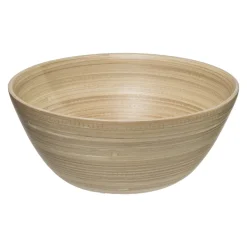 Saladeira natural em bambu 25cm