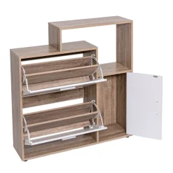 Sapateira com 2 gavetas e porta 90cm