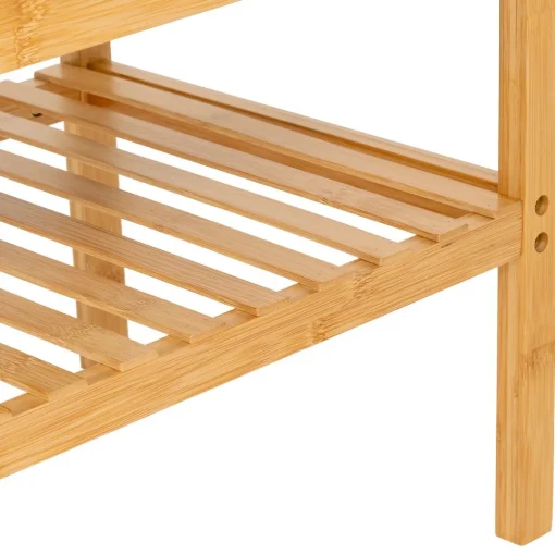 Sapateira Com Banco Cosy Em Bambu