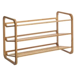 Sapateira em bambu para 9 pares