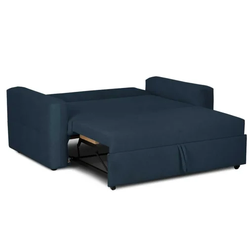 Sofá cama BAKU azul 3 lugares