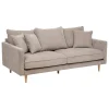 Sofá CANDICE bege 2 lugares