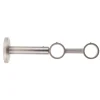 Suporte duplo prateado extensível 190mm