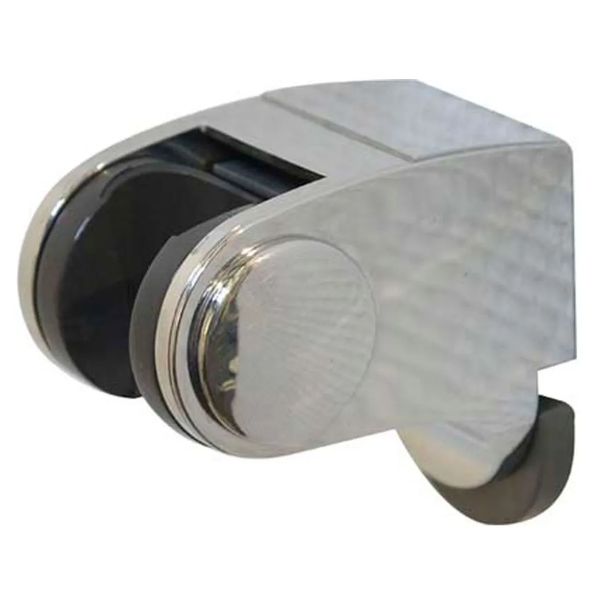 Suporte para chuveiro regulável cromado