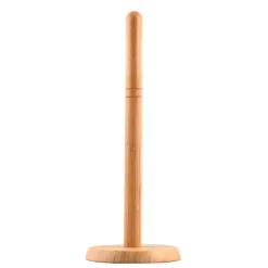 Suporte para rolo de cozinha em bambu