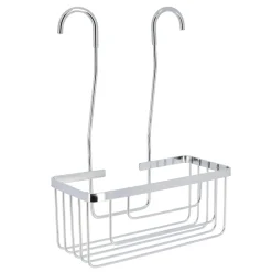 Suporte para torneira de duche em aço inox cromado