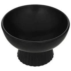 Taça OLM preta em cerâmica
