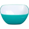 Taça quadrada azul 14cm
