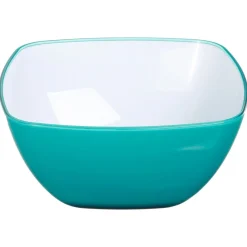 Taça quadrada azul 14cm