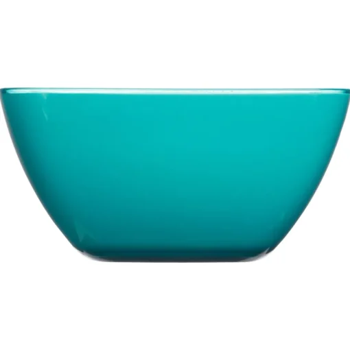 Taça quadrada azul 14cm