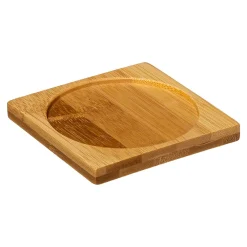 Tabuleiro com cocotte em bambu