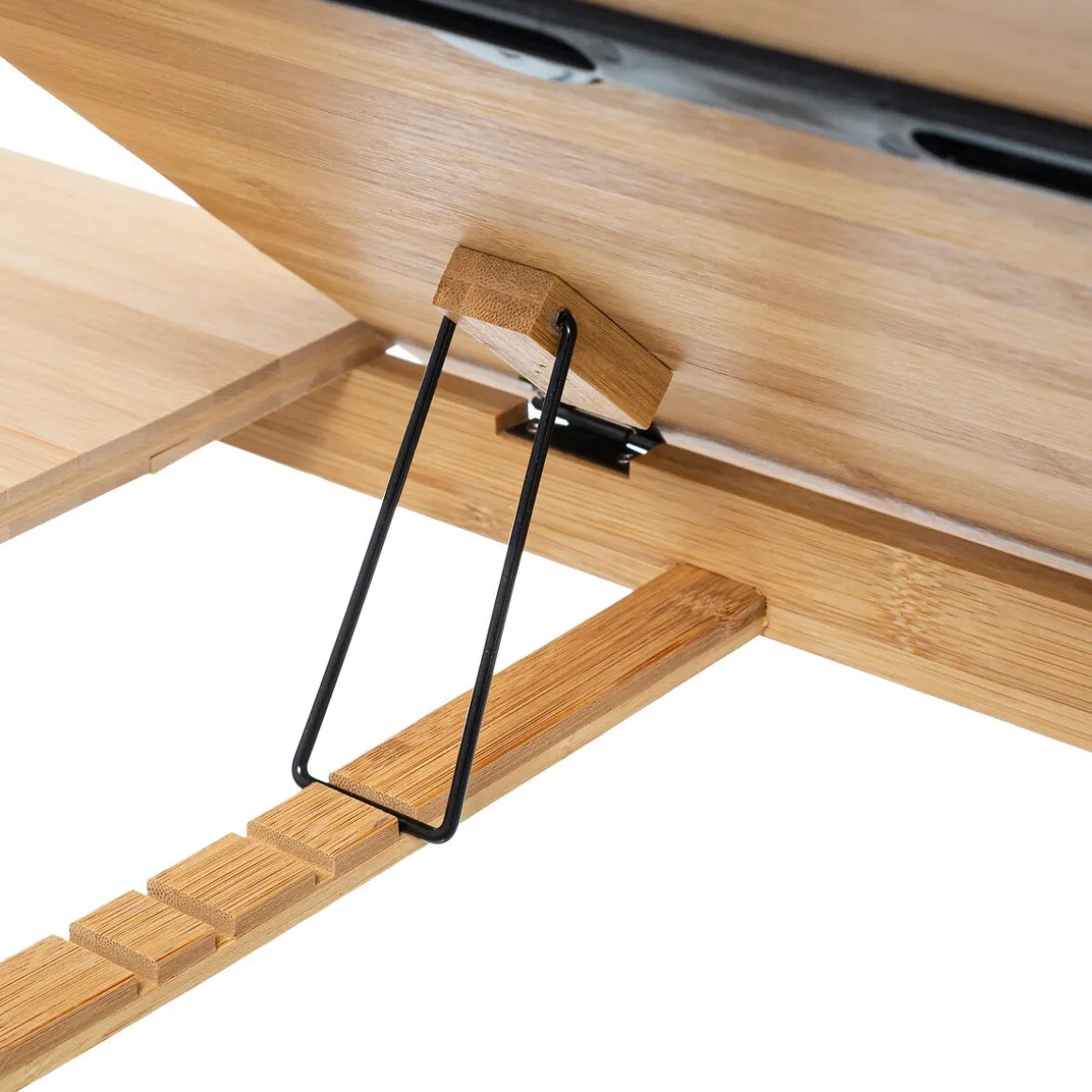 Tabuleiro em bambu com arrumação