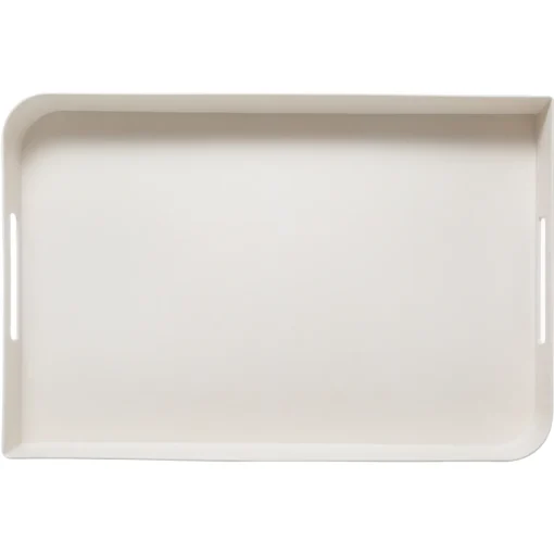 Tabuleiro melamina com pega branco