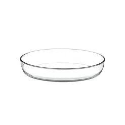 Tabuleiro oval em vidro 35cm
