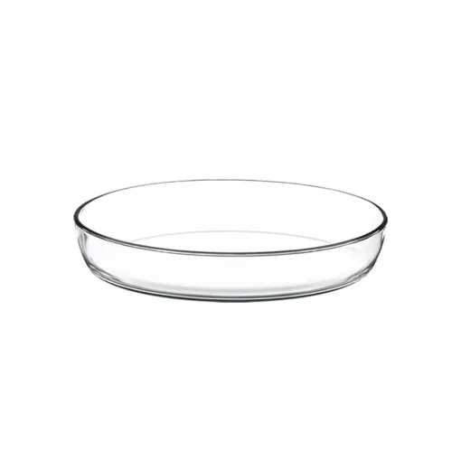 Tabuleiro oval em vidro 35cm
