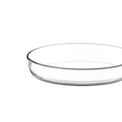 Tabuleiro oval em vidro 35cm