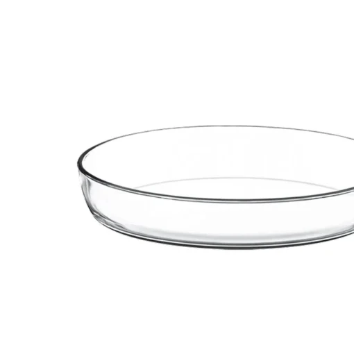 Tabuleiro oval em vidro 35cm