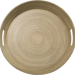 Tabuleiro redondo com 2 pegas 42cm
