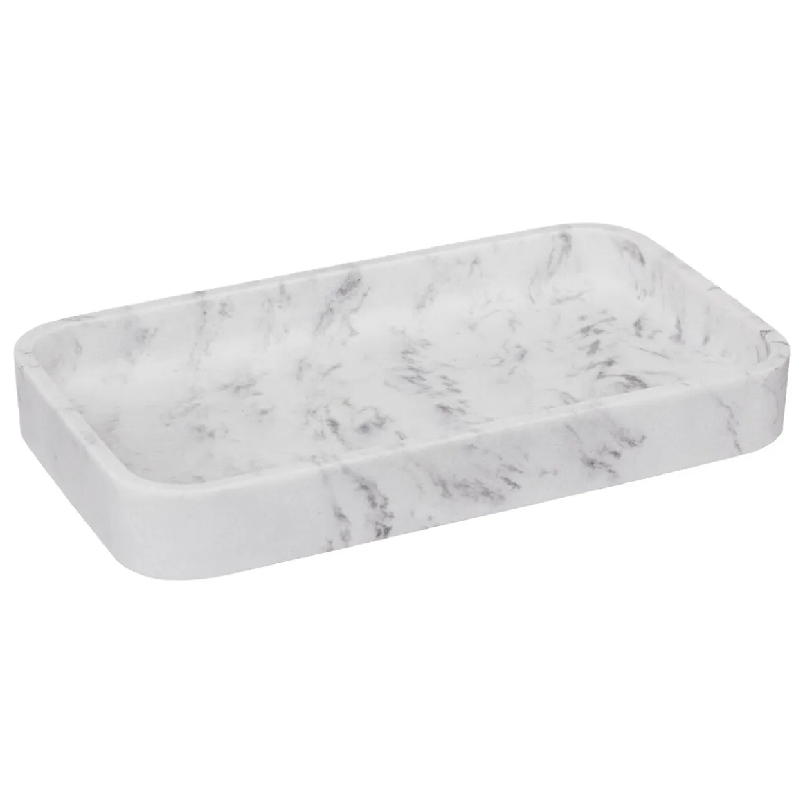 Tabuleiro wc LEA branco efeito mármore