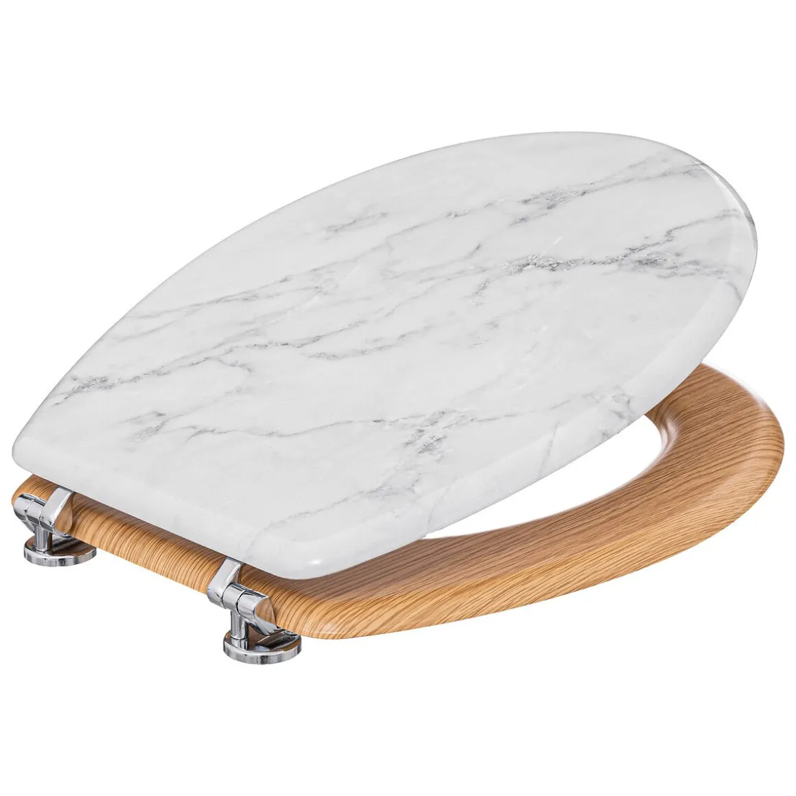 Tampa wc LEA em madeira efeito mármore
