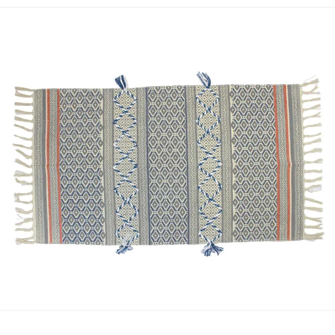 Tapete BEIRUTE multicolor com franjas 160x230cm
