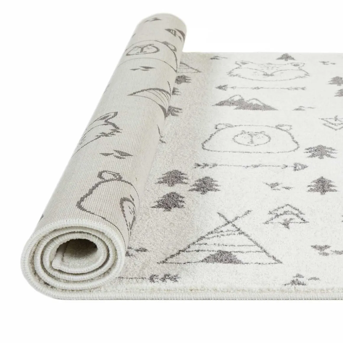 Tapete GIO bosque cinza 120x160cm