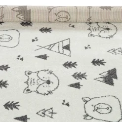 Tapete GIO bosque cinza 120x160cm