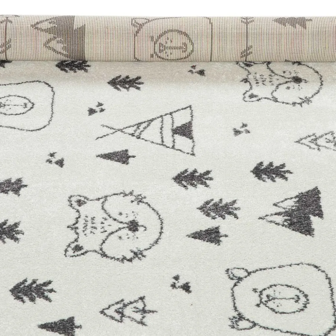 Tapete GIO bosque cinza 120x160cm