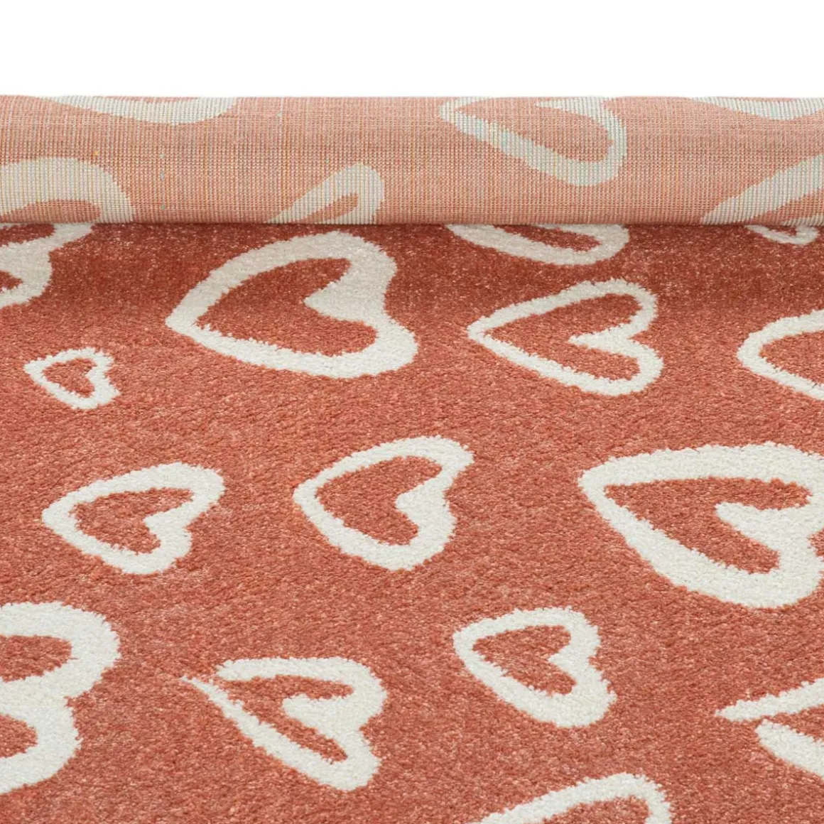 Tapete GIO coração blush 120x160cm