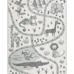 Tapete GIO savana cinza 120x160cm