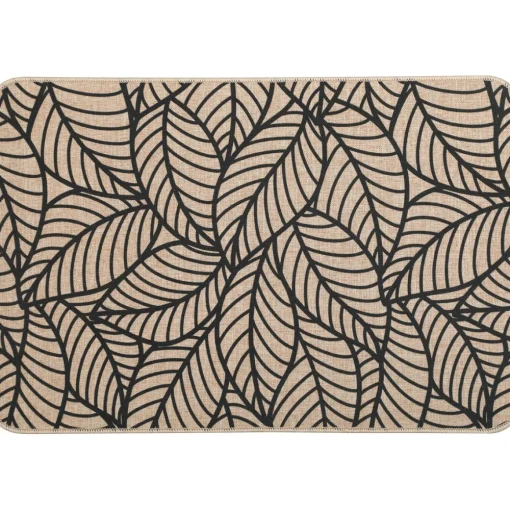 Tapete impermeável JUNGLE bege 40x60cm