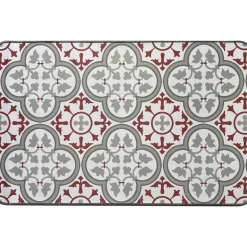 Tapete impermeável PACO vermelho 50x80cm