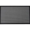 Tapete JOHN vinil tecido preto 45x60cm