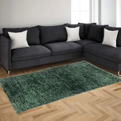 Tapete LUX verde escuro 140x190cm