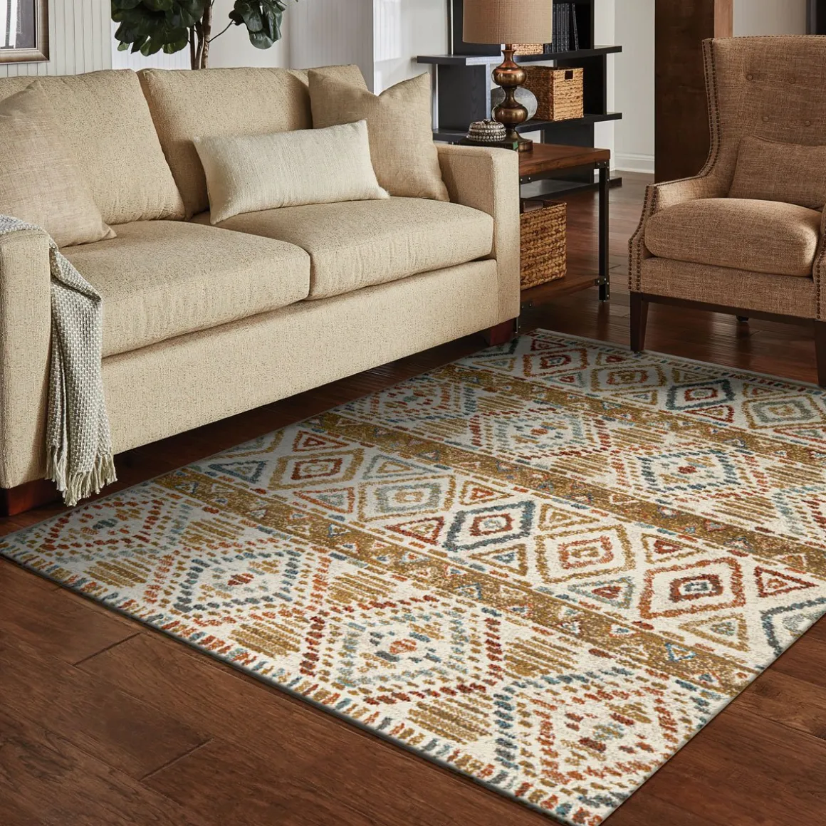 Tapete QUATRO multicolor 200x285cm