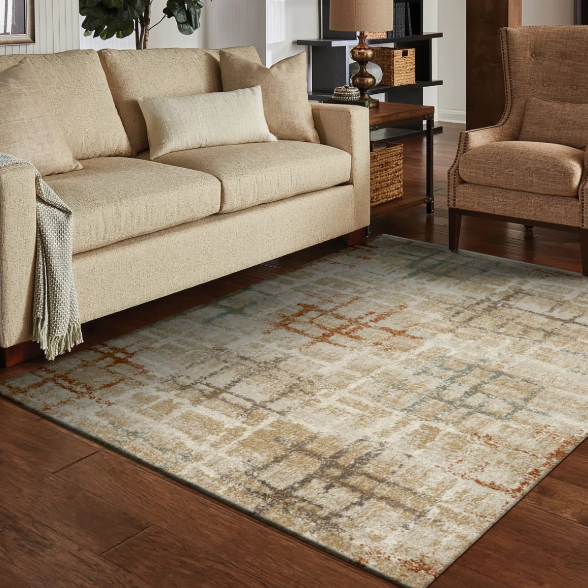 Tapete QUATRO multicolor 133x190cm