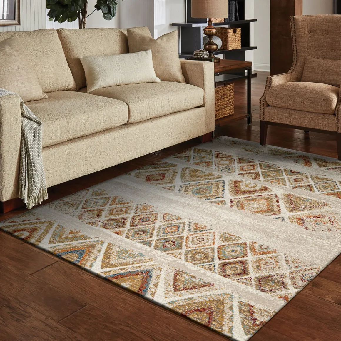 Tapete QUATRO multicolor 133x190cm