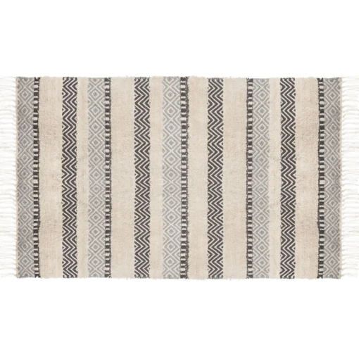 Tapete riscas relevo 90x150cm