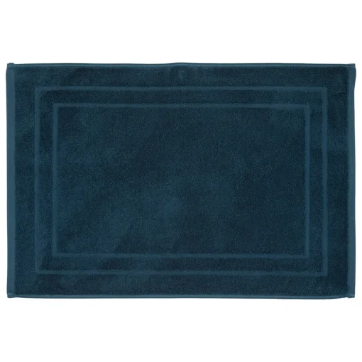 Tapete saída de banho PRAIA azul escuro 50x70cm