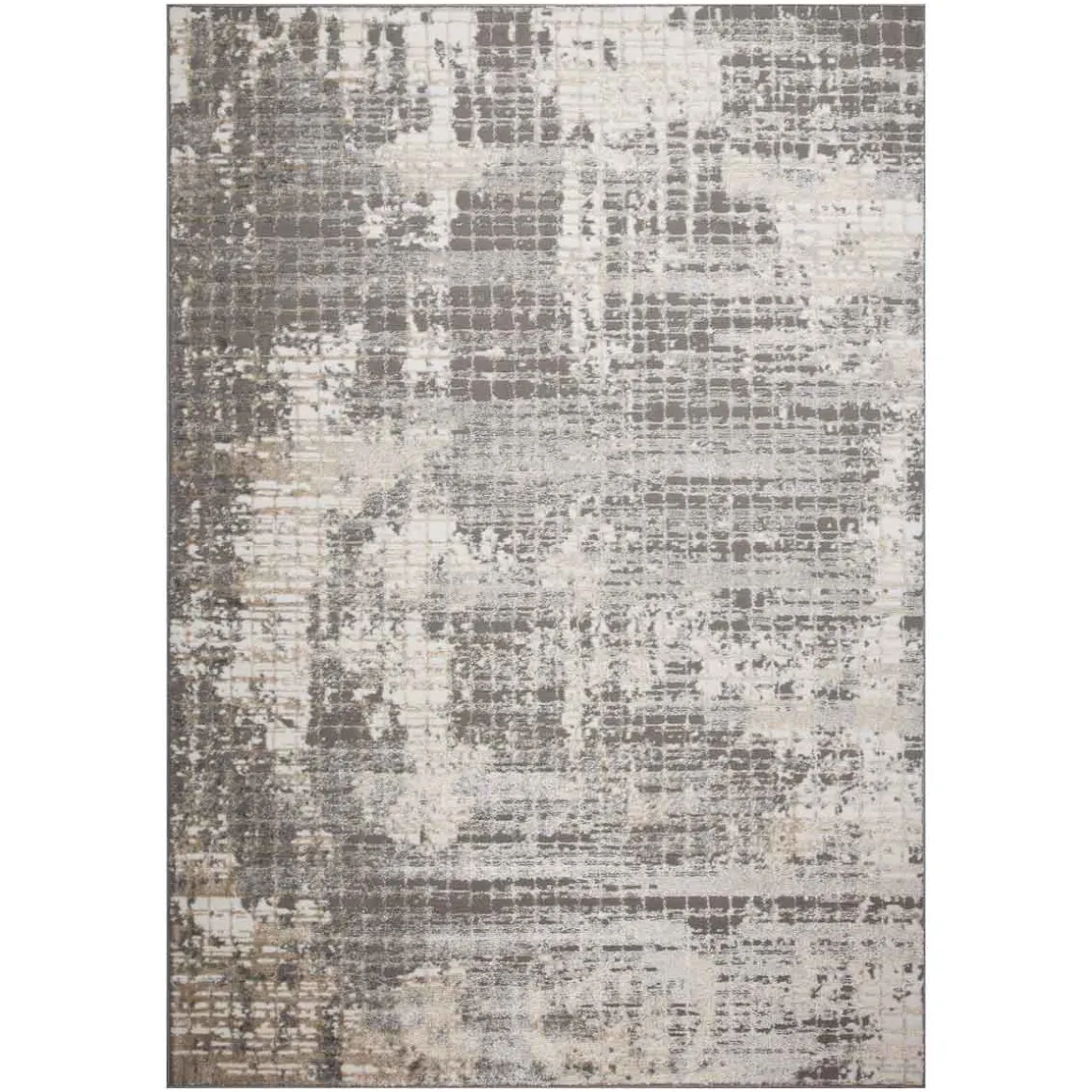 Tapete Salam Squares Cinza 80x150cm