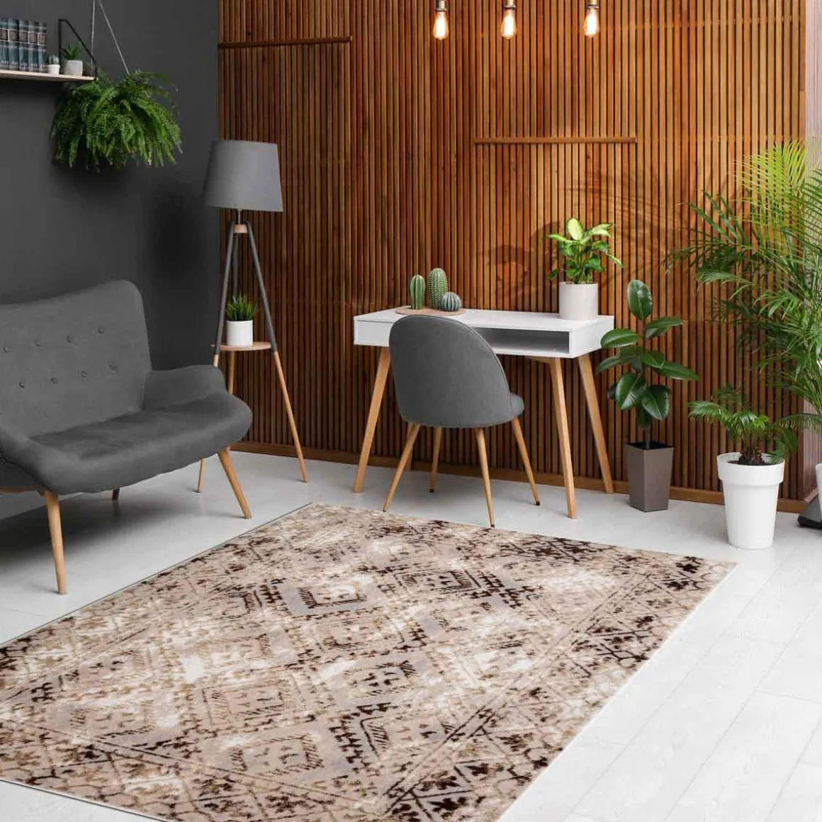 Tapete SALAM VINTAGE bege 133x190cm