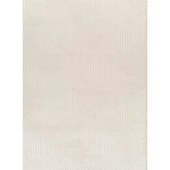 Tapete SEILE geométrico bege 120x160cm