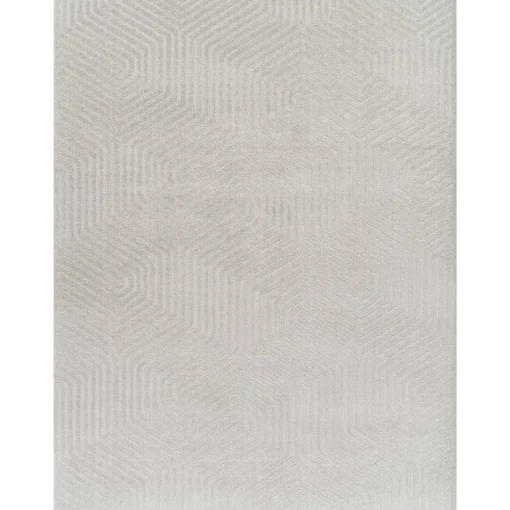 Tapete SEILE geométrico cinza 133x190cm