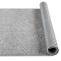 Tapete SEILE geométrico cinza 120x160cm