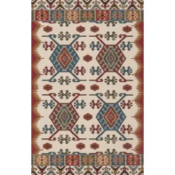 Tapete SUNLIGHT ocre e vermelho 60x250cm