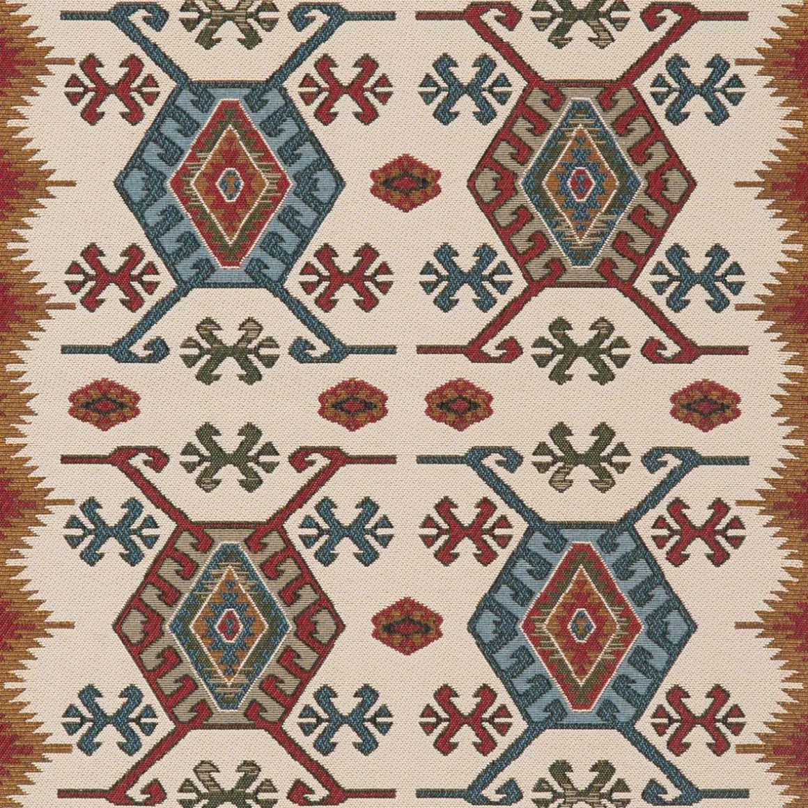 Tapete SUNLIGHT ocre e vermelho 60x250cm