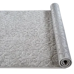 Tapete étnico SEILE cinza 160x235cm